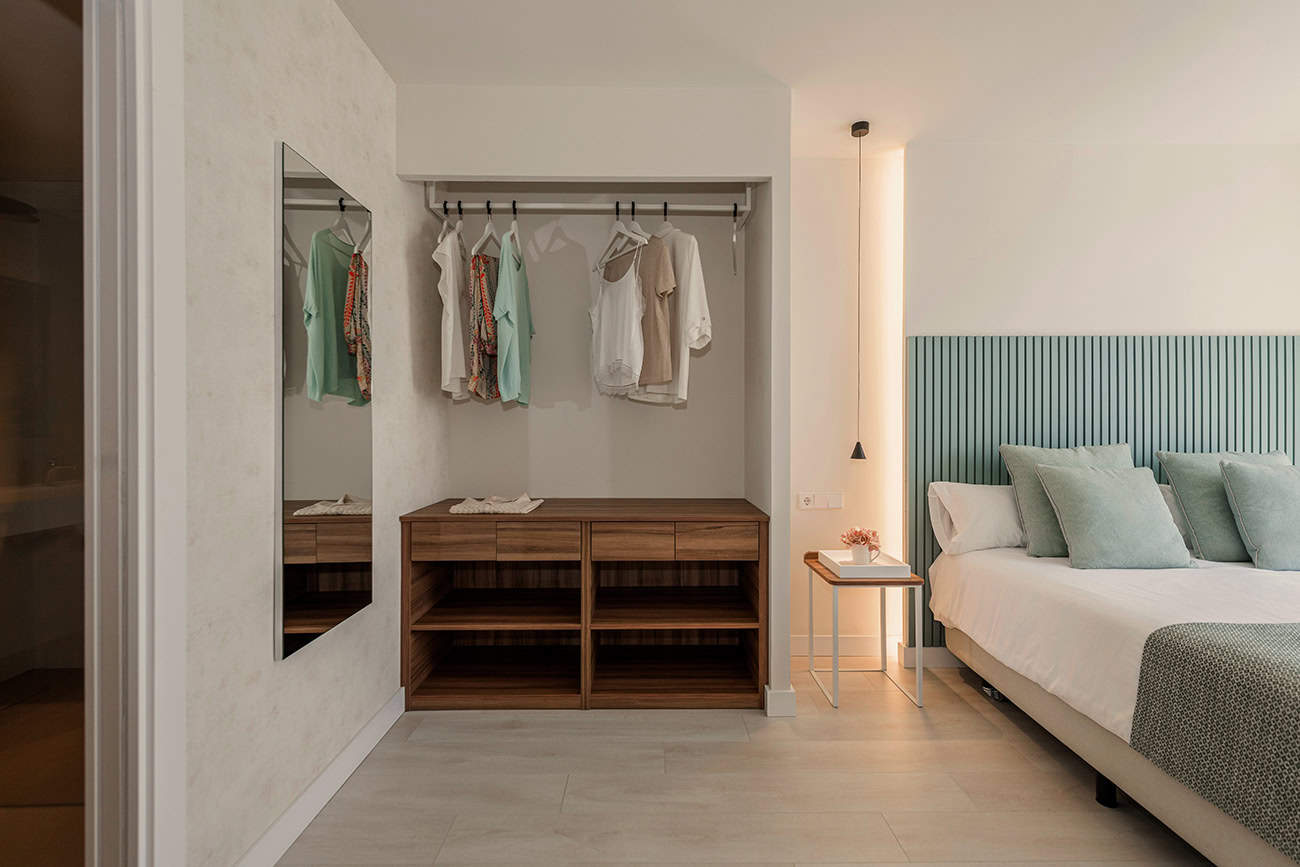 Junior suite hotel interior