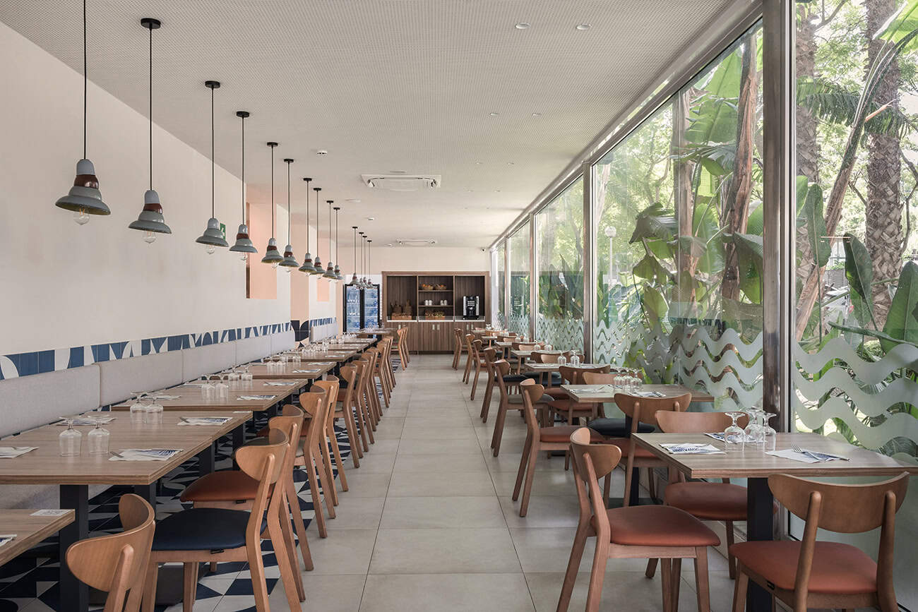 Restaurante hotel diseño