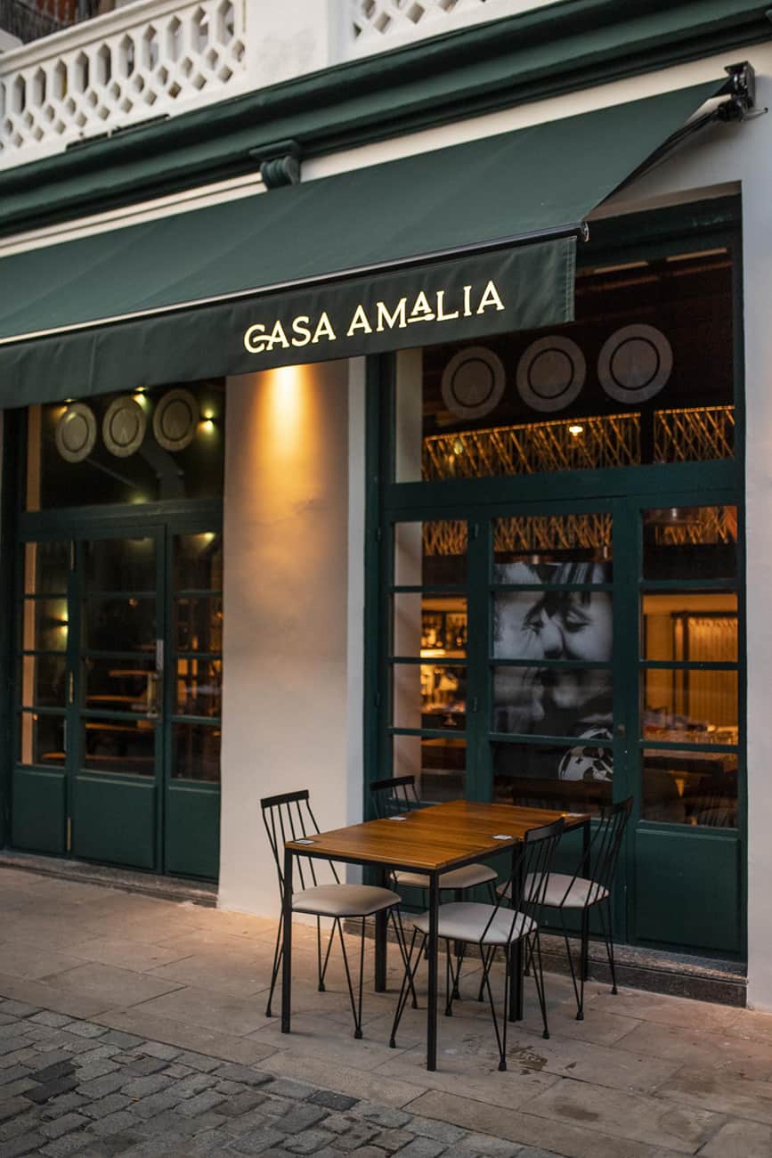 Interiorismo entrada restaurante