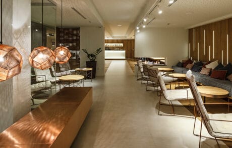 Interiorismo lobby hotel