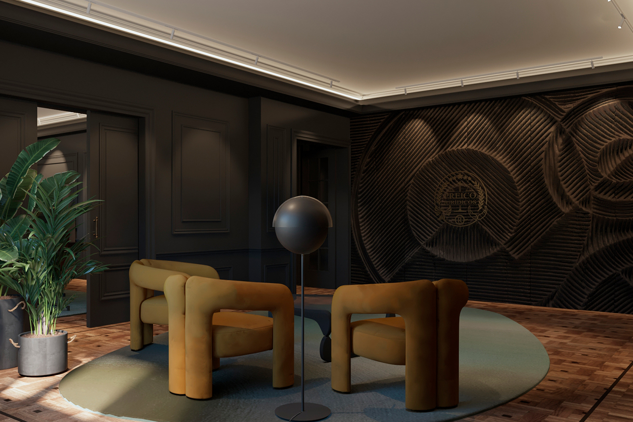 Interiorismo oficinas abogados Madrid