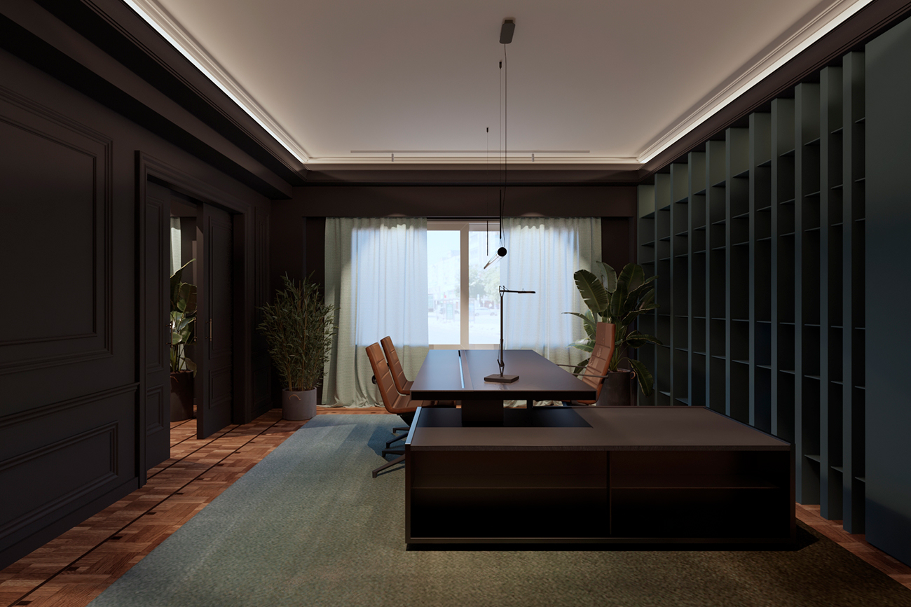 Interiorismo oficinas abogados Madrid