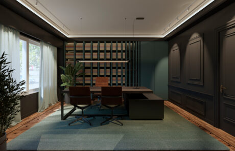 Interiorismo oficinas abogados Madrid