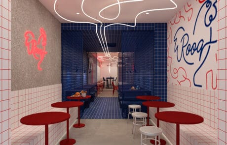 Interiorismo de restaurante en Barcelona